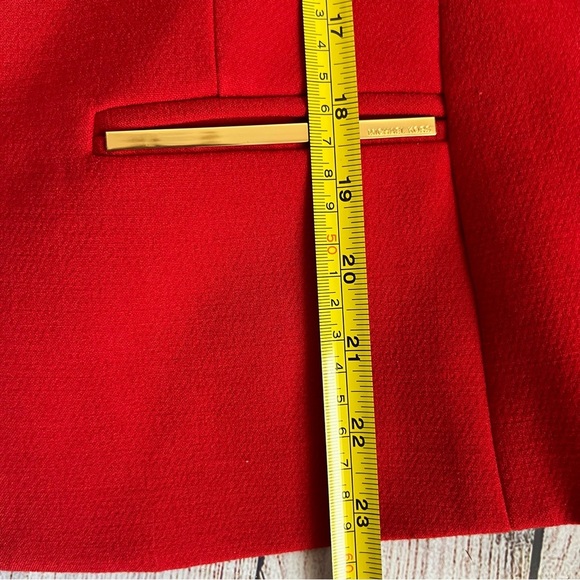 MICHAEL Michael Kors Red Blazer 10 - Picture 6 of 7